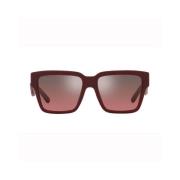 Trendy vierkante zonnebril 4436 30917E Dolce & Gabbana , Red , Dames