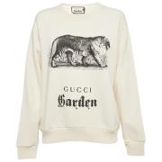 Pre-owned Knit tops Gucci Vintage , Beige , Dames