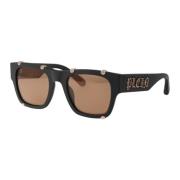 Stijlvolle zonnebril Spp042W Philipp Plein , Multicolor , Heren