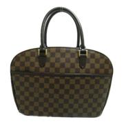 Pre-owned Canvas handbags Louis Vuitton Vintage , Brown , Dames