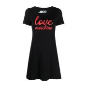 Short Dresses Love Moschino , Black , Dames