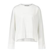 Stijlvol Oversized Sweatshirt Drykorn , White , Dames