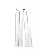 Skinny Katoenen Broek Franje Zoom Fay , White , Dames