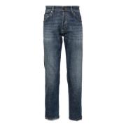 Slim Reggae Denim Jeans PT Torino , Blue , Heren