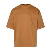 Bruin Latte Zak T-shirt Lanvin , Brown , Heren