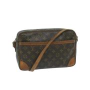 Pre-owned Coated canvas shoulder-bags Louis Vuitton Vintage , Brown , ...