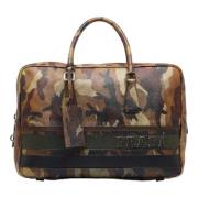 Pre-owned Leather briefcases Prada Vintage , Multicolor , Dames