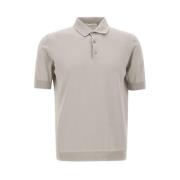 Polo Shirt Filippo De Laurentiis , Gray , Heren