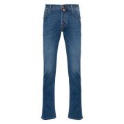 Laagbouw slim jeans Nick Jacob Cohën , Blue , Heren