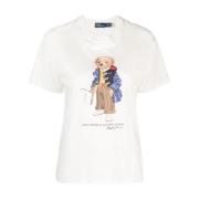 Polo Bear T-shirt Ralph Lauren , White , Dames
