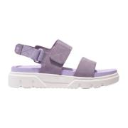 Greyfield Dubbele Band Sandaal Timberland , Purple , Dames