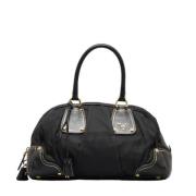 Pre-owned Canvas handbags Prada Vintage , Black , Dames