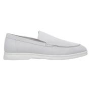 Dames Lichtgrijze Suède Loafers Er00112379 Estro , Gray , Dames