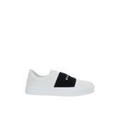 Witte lage sneakers met elastische band Givenchy , White , Heren