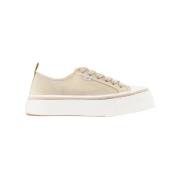 Cotton sneakers Ami Paris , Beige , Heren