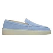 Dames Blauwe Loafers gemaakt van Echt Italiaans Velours Er00114889 Est...