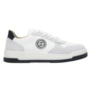 Dames Grijs & Wit Leer & Velours Lage Sneakers Er00113169 Estro , Mult...