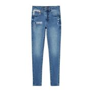 Blauwe Zip & Button Jeans voor Vrouwen Desigual , Blue , Dames