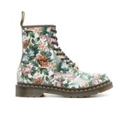 Bloemenprint Platte Schoenen Dr. Martens , Multicolor , Dames