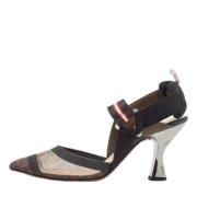 Pre-owned Canvas heels Fendi Vintage , Multicolor , Dames