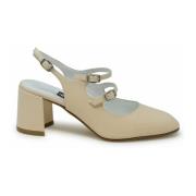 Beige Lakleren Ballet Pumps Carel , Beige , Dames