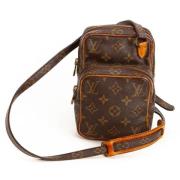 Pre-owned Canvas louis-vuitton-bags Louis Vuitton Vintage , Brown , Da...