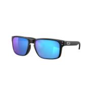 Holbrook Sunglasses - Matte Black Prizm Sapphire Polarized Oakley , Bl...