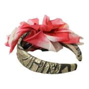 Bloemenapplicatie Zijden Dames Hoofdband Dolce & Gabbana , Multicolor ...