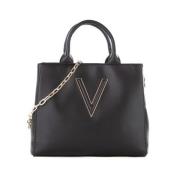 Zwarte Crossbody Tas - Chic Stijl Valentino by Mario Valentino , Black...