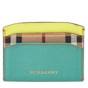 Pre-owned Coated canvas wallets Burberry Vintage , Multicolor , Dames