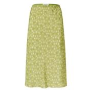 Kersenbloesem Rok Maison Kitsuné , Green , Dames