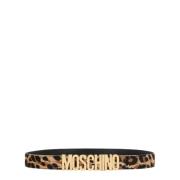 Leather belts Moschino , Multicolor , Dames