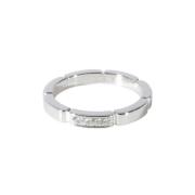 Pre-owned Metal rings Cartier Vintage , Gray , Dames