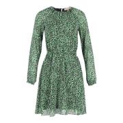 Pre-owned Silk dresses Michael Kors Pre-owned , Green , Dames