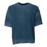 Luxe Spons T-shirt Roberto Collina , Blue , Heren