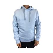 Hoodie in lichtblauw A.p.c. , Blue , Heren