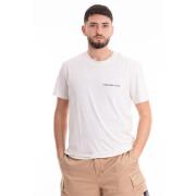 Klassiek T-shirt Calvin Klein Jeans , White , Heren