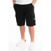 Felpa Texture Bermuda Shorts Calvin Klein Jeans , Black , Heren