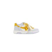 Witte Gele Sneakers met Tonal Pijlen Off White , Multicolor , Dames