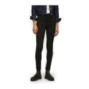 Skinny Jeans Lente/Zomer Collectie Pepe Jeans , Black , Dames