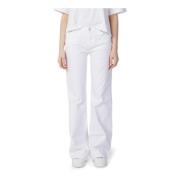 Witte Plain Jeans Lente/Zomer Vrouwen Tommy Jeans , White , Dames