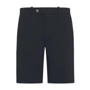 Stretch Bermuda Shorts - Surflex Stof RRD , Black , Heren