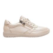 Crème platte schoenen Elegante stijl Caprice , Beige , Dames