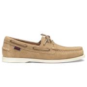 Elegante Handgemaakte Bootschoenen Sebago , Beige , Heren