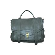Pre-owned Leather shoulder-bags Proenza Schouler Pre-owned , Green , D...
