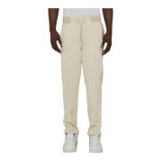 Geborduurde Logo Joggingbroek met Zijstrepen John Richmond , Beige , H...