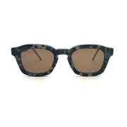 Schildpad Zonnebril Thom Browne , Brown , Unisex