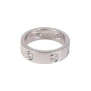 Pre-owned White Gold rings Cartier Vintage , Gray , Dames