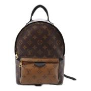 Pre-owned Canvas backpacks Louis Vuitton Vintage , Brown , Dames