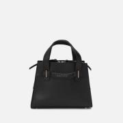 Stijlvolle Leren Tas Orciani , Black , Dames